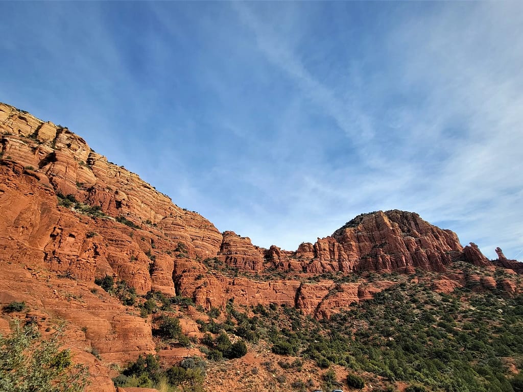 Sedona is stunning with its soaring red rocks.