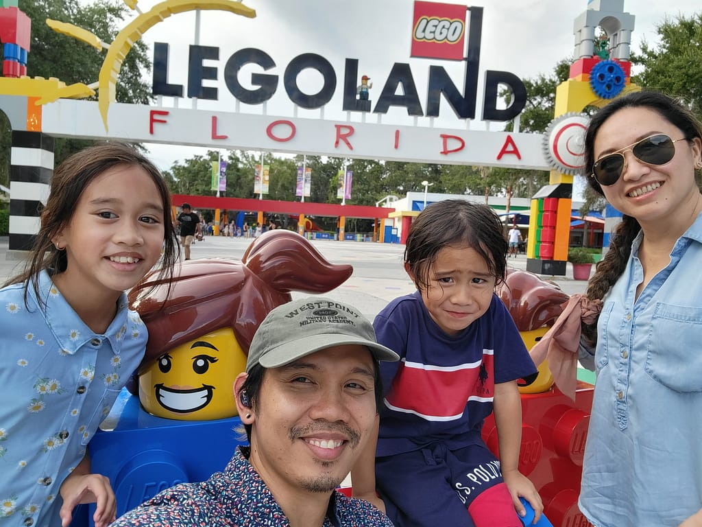 Entrance to Legoland Florida theme park