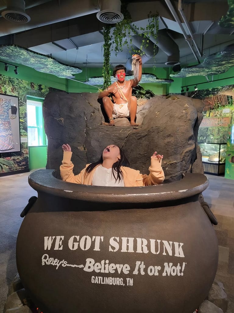 Inside Ripley's Believe It or Not Museum in Gatlinburg